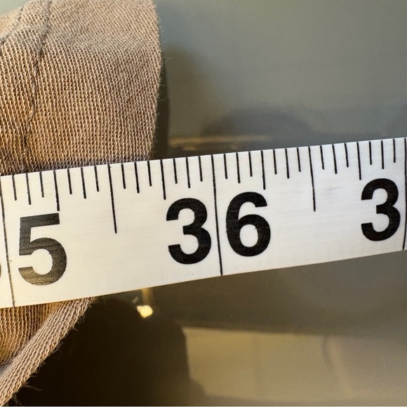 JNYB Taupe Chic Asymmetrical monochrome Knotted Knee-length flattering Dress XL - Picture 10 of 10